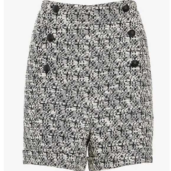 Super High Waisted Tweed Sailor Short - Picture 3 of 8